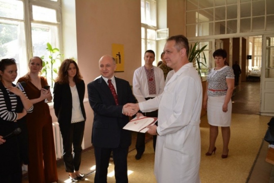 Ukrayna Dnipropetrovsk Hastanesine Tıbbi Destek Gönderildi