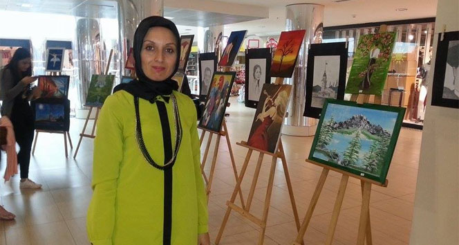 Düzce'de Yeşilçam Temalı Resim Sergisi Açıldı