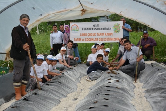 Kütahya'da 2. Lider Çocuk Tarım Kampı Tamamlandı