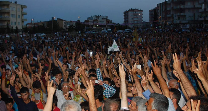HDP’liler Seçim Kutlaması Gerçekleştirdi