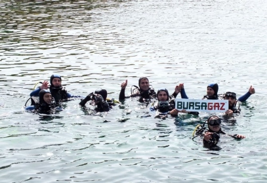BURAK Ekibi Su Altı Dalış Eğitimini Tamamladı