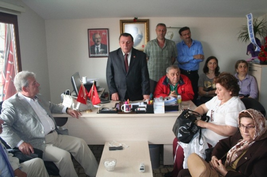 Haluk Pekşen'den CHP Teşkilatlarına Teşekkür Ziyareti