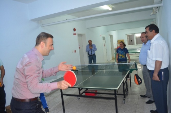 Kula'da Kaymakam Güven'den Rehabilitasyon Merkezi Ziyareti