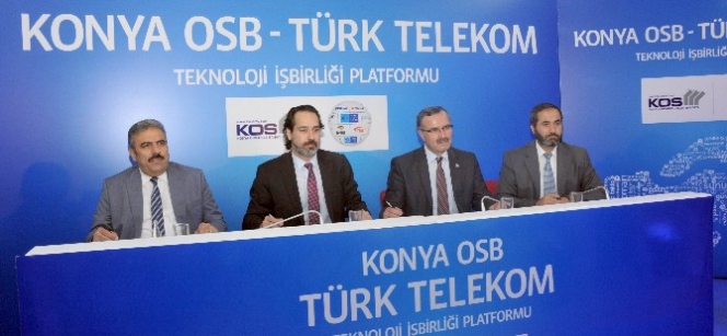 Konya'da Sanayicilere Fiber Optik İletişim Kolaylığı