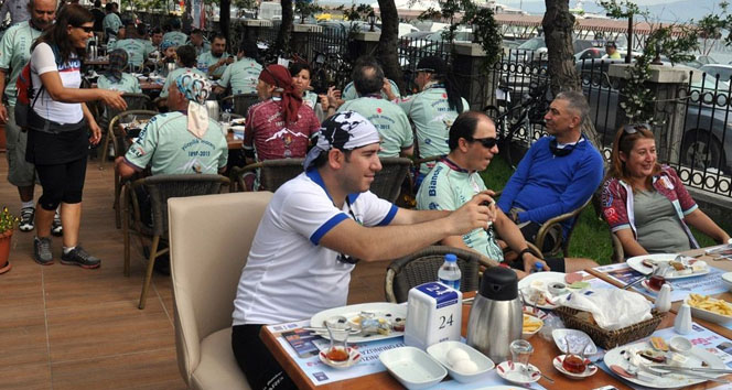 Mudanya’da Yüz Yılın Bisiklet Turu Yeniden Başladı