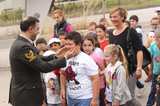 Çarşamba'da Öğrenciler Jandarma Karakolunu Ziyaret Etti