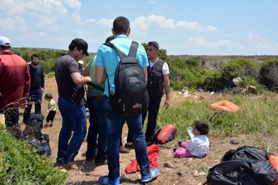 Didim'de 20 Kaçak Suriyeli Göçmen Yakalandı