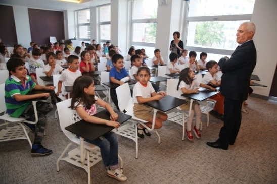 Nilüfer'de Miniklerden Kitap Projesi Ziyareti