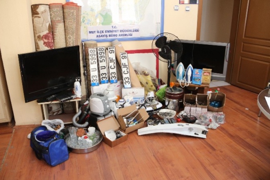 Mersin'de Hırsızlık Operasyonu: 3 Tutuklama