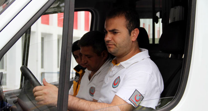 Samsun'da Ambulans Şoförü Darp Edildi