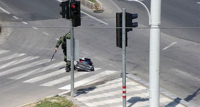 Malatya'da Şüpheli Valiz Paniği: Fünye ile Patlatıldı