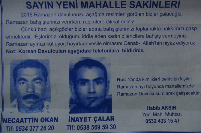 Mersin'de Ramazan Davulcularından Sahtecilik Uyarısı