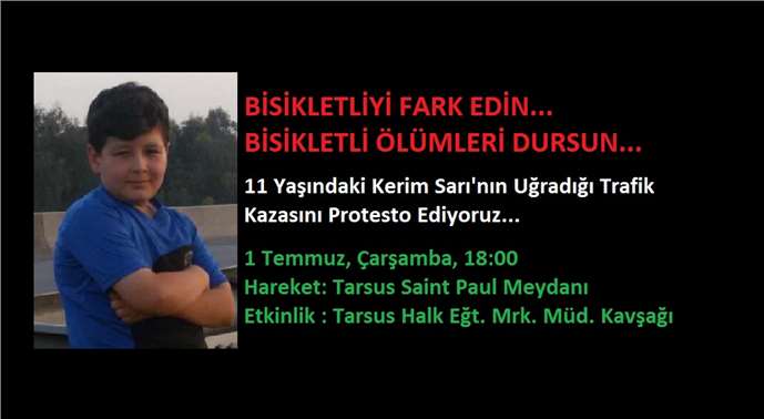 BİSİKLETLİ ÖLÜMLERİ DURSUN"