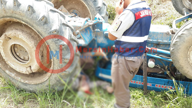 Devrilen Traktörün Altında Kalan Şahıs Hayatını Kaybetti