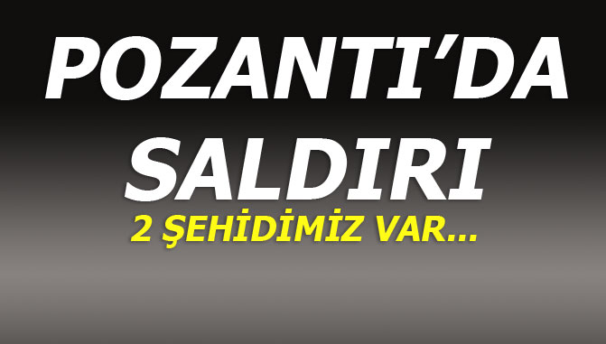 Pozantı'da Emniyet Müdürlüğü'ne saldırı: 2 şehit