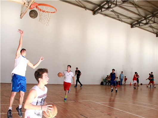 Selahaddin Eyyubi Üniversitesi Basketbol Takımı, yeni yetenekler keşfetti