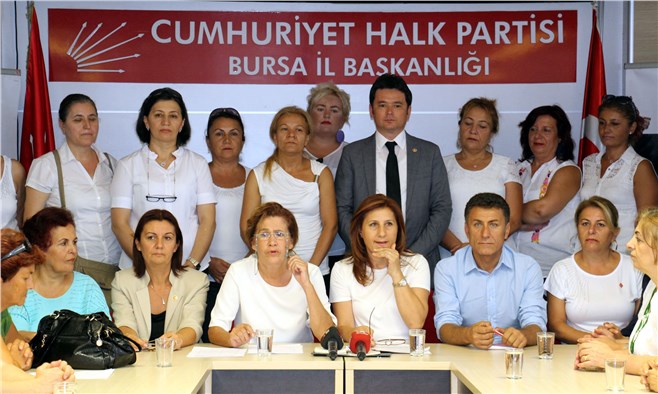 CHP’li kadınlardan ‘Barış, hemen, şimdi’ kampanyası