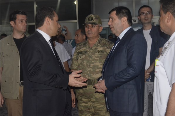 Vali Çelik Silahlı saldırıda komiser yardımcımız şehit oldu
