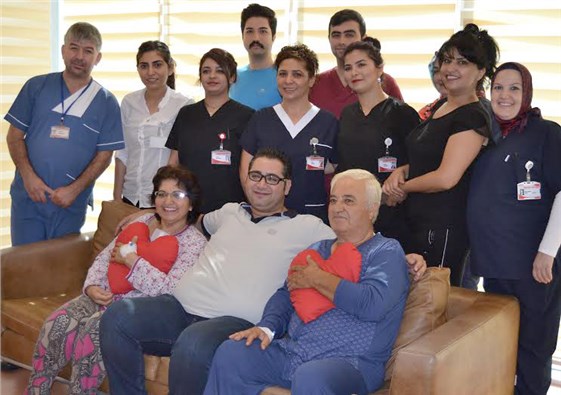 45 yıllık çift, birer gün ara ile kalp ameliyatı oldu