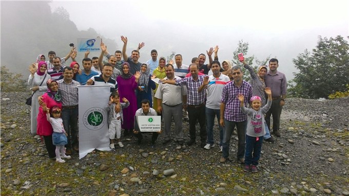 Aktif-Sen üyelerinden Karadeniz gezisi