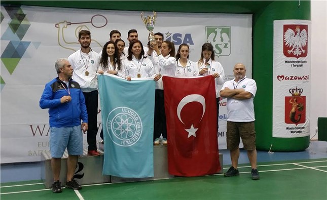 Badminton takımı Avrupa şampiyonu oldu