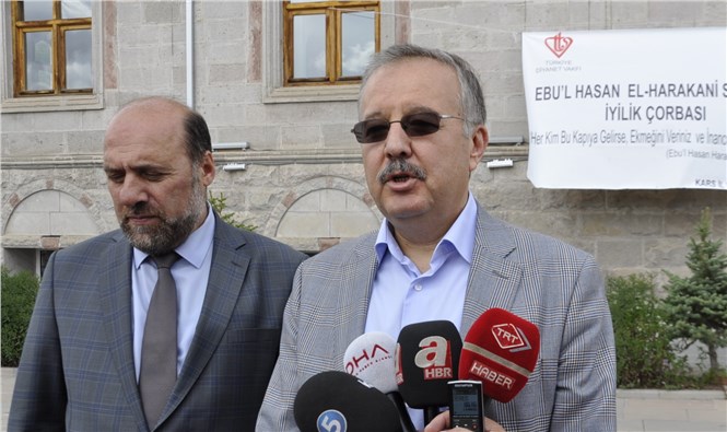 Harakani Külliyesi'nin ağaçları söküldüğü gün çorba ikram edildi