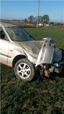 Kaynarca'da trafik kazası 2 yaralı