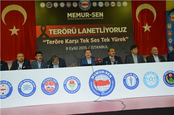 Memur-Sen Genel Başkanı Ali Yalçın, terörü kınamak yerine basını hedef aldı