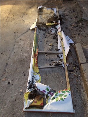 Başkent'te terör protestosunda olaylar çıktı