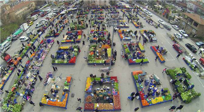 Yenimahalle Belediye'sinden kapalı pazar yeri ve sosyal tesisi