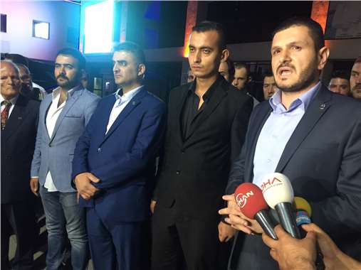 Alperen Ocakları Başkanı Mican, saldırıya uğrayan öğrenciyi ziyaret etti