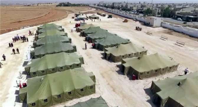 Rusya’dan mültecilere tam teşekküllü 500 kişilik kamp