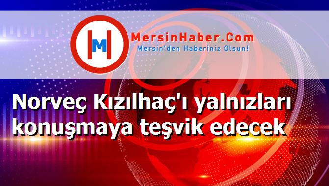 Norveç Kızılhaç'ı yalnızları konuşmaya teşvik edecek