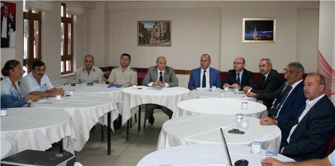 Mudanya’da seçim güvenliği toplantısı yapıldı