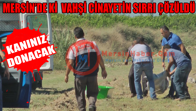Tarsus’ta İşlenen Vahşi Cinayetin Sırrı Çözüldü