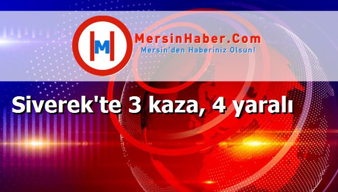 Siverek'te 3 kaza, 4 yaralı