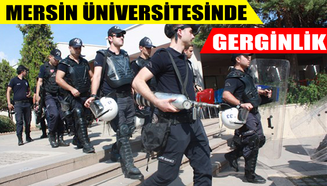 Mersin Üniversitesi'nde öğrenci kavgası 2 gözaltı
