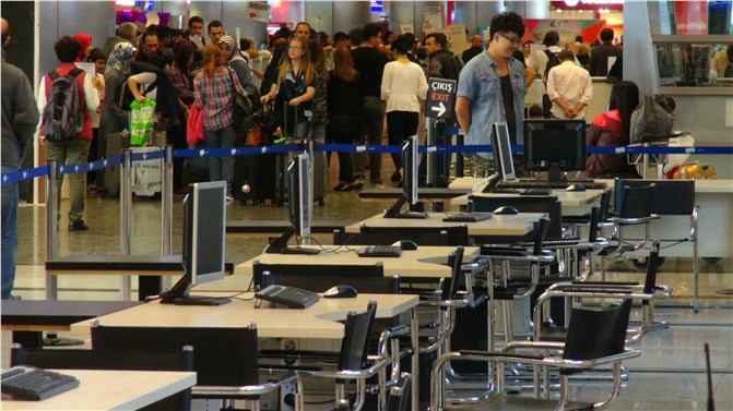 Atatürk Havalimanı’nda seçim hazırlıkları başladı