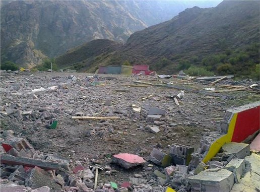 Kars'ta terör örgütü mezarlığına operasyon