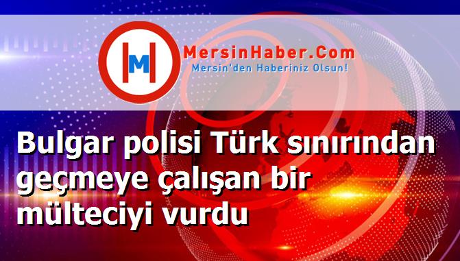 Bulgar polisi Türk sınırından geçmeye çalışan bir mülteciyi vurdu