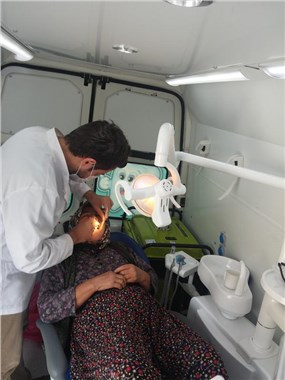 Karaman Toplum Sağlığı Merkezi ağız ve diş sağlığı için köylere gidiyor