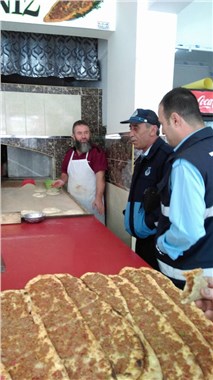 Yerköy’de zabıta ekipleri pide fırınları denetledi