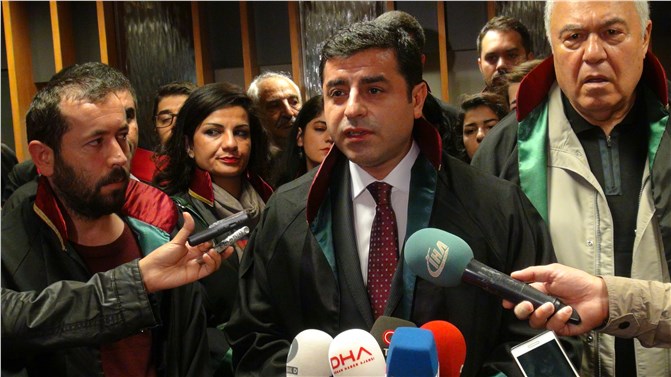 Demirtaş, adliyeye gelerek kendini ihbar etti