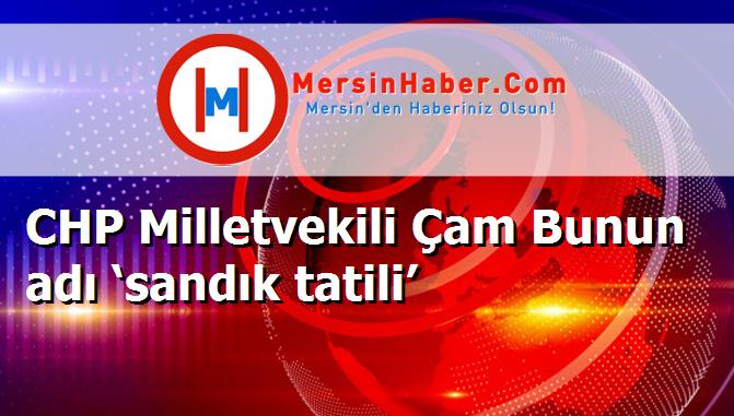 CHP Milletvekili Çam Bunun adı ‘sandık tatili’
