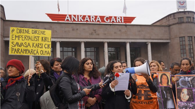 Tren Gar’ı önündeki patlamada ölenler, anıldı