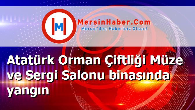 Atatürk Orman Çiftliği Müze ve Sergi Salonu binasında yangın