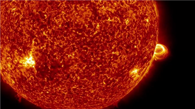 Güneş’in yüzeyindeki ‘termonükleer sanat’ böyle görüntülendi