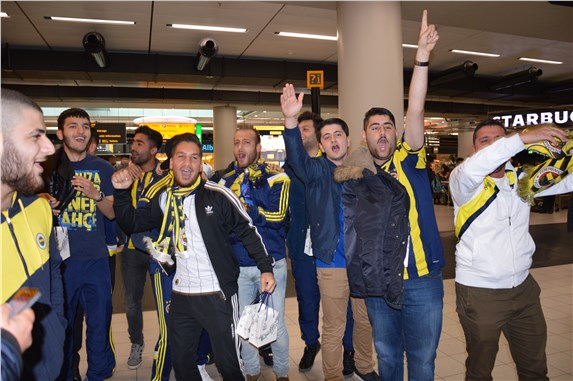 Fenerbahçe Amsterdam Hotel Okura'a ulaştı