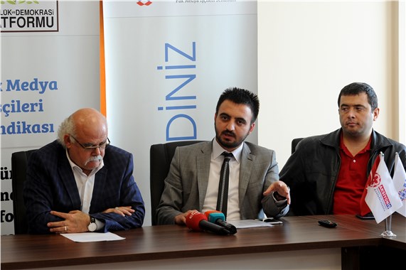 Bugün Gazetesi muhabirleri, Pak Medya İş'te ortak açıklama yaptı