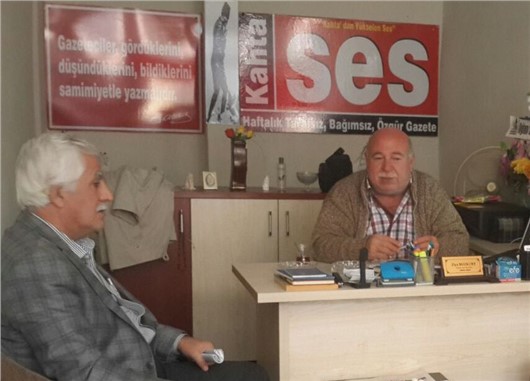 Başkan Toprak'tan basın mensuplarına ziyaret